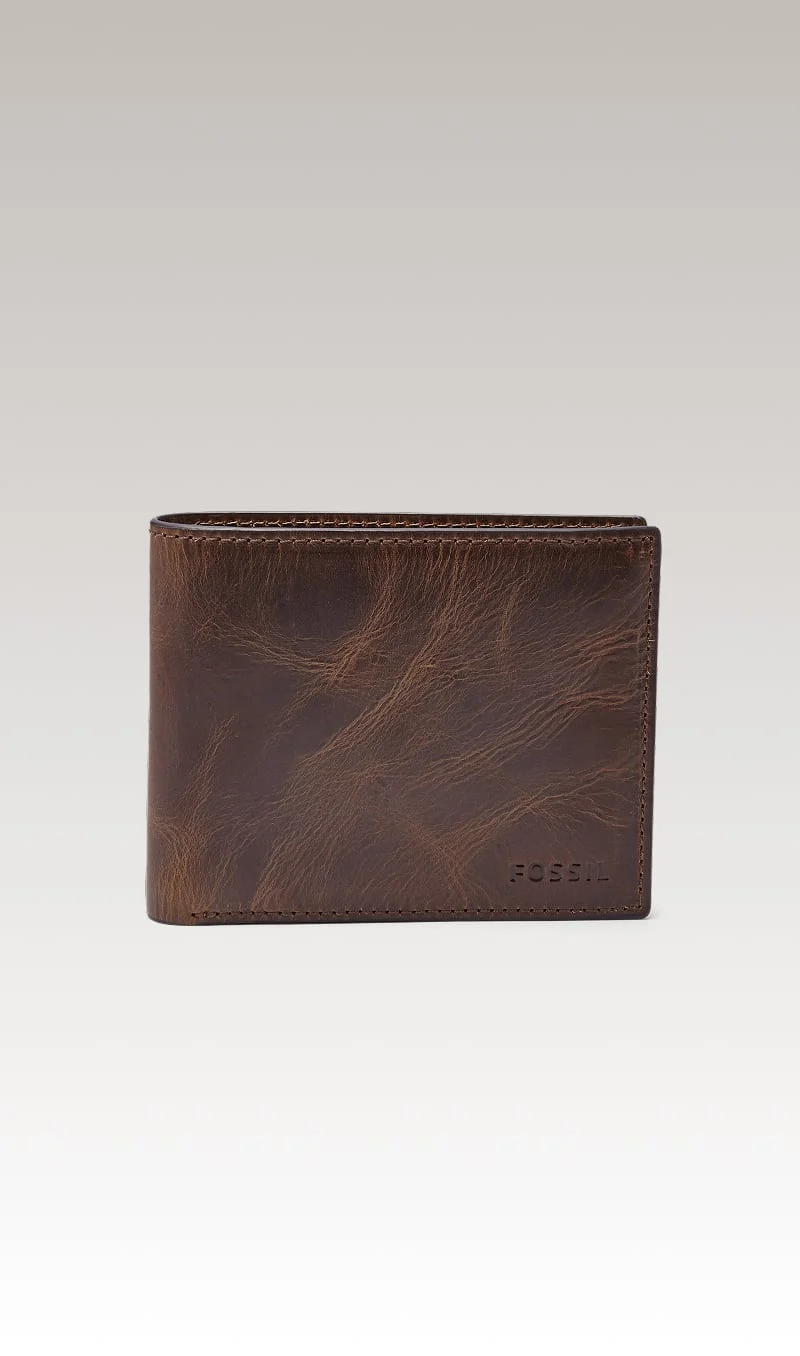 Derrick RFID Large Coin Pocket Bifold